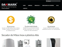 Tablet Screenshot of dakmark.com.br